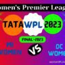 Tata WPL 2023 Final DC vs MI Women Team Prediction